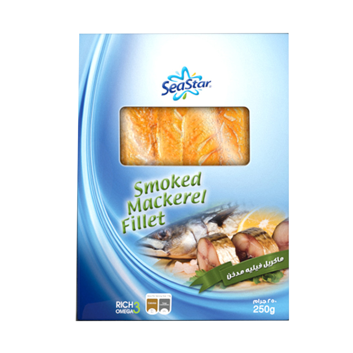 Sea Star Smoked Mackerel Fillet 250 g