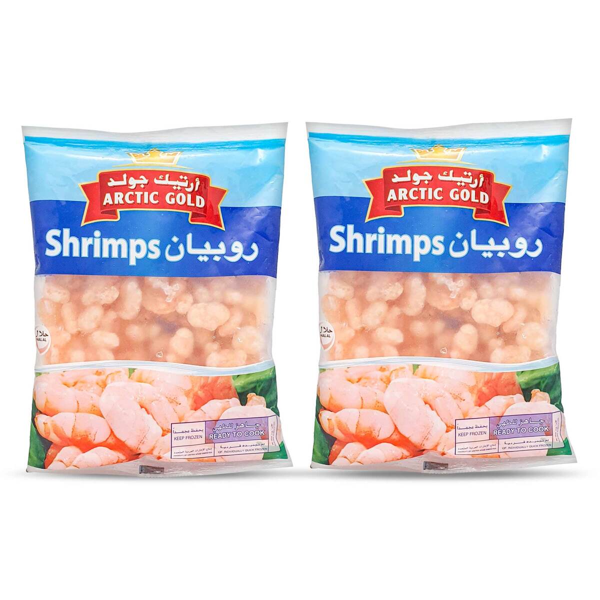 Artic Gold  Peeled Shrimps Value Pack 2 x 350 g