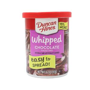 Duncan Hines Chocolate Whipped Frosting 397 g