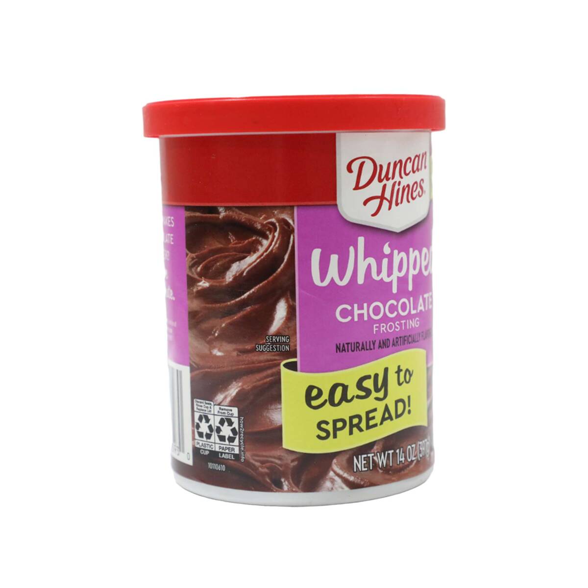 Duncan Hines Chocolate Whipped Frosting 397 g