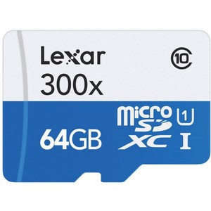 Lexar Micro SD Card LSDMi64GBBEU300A