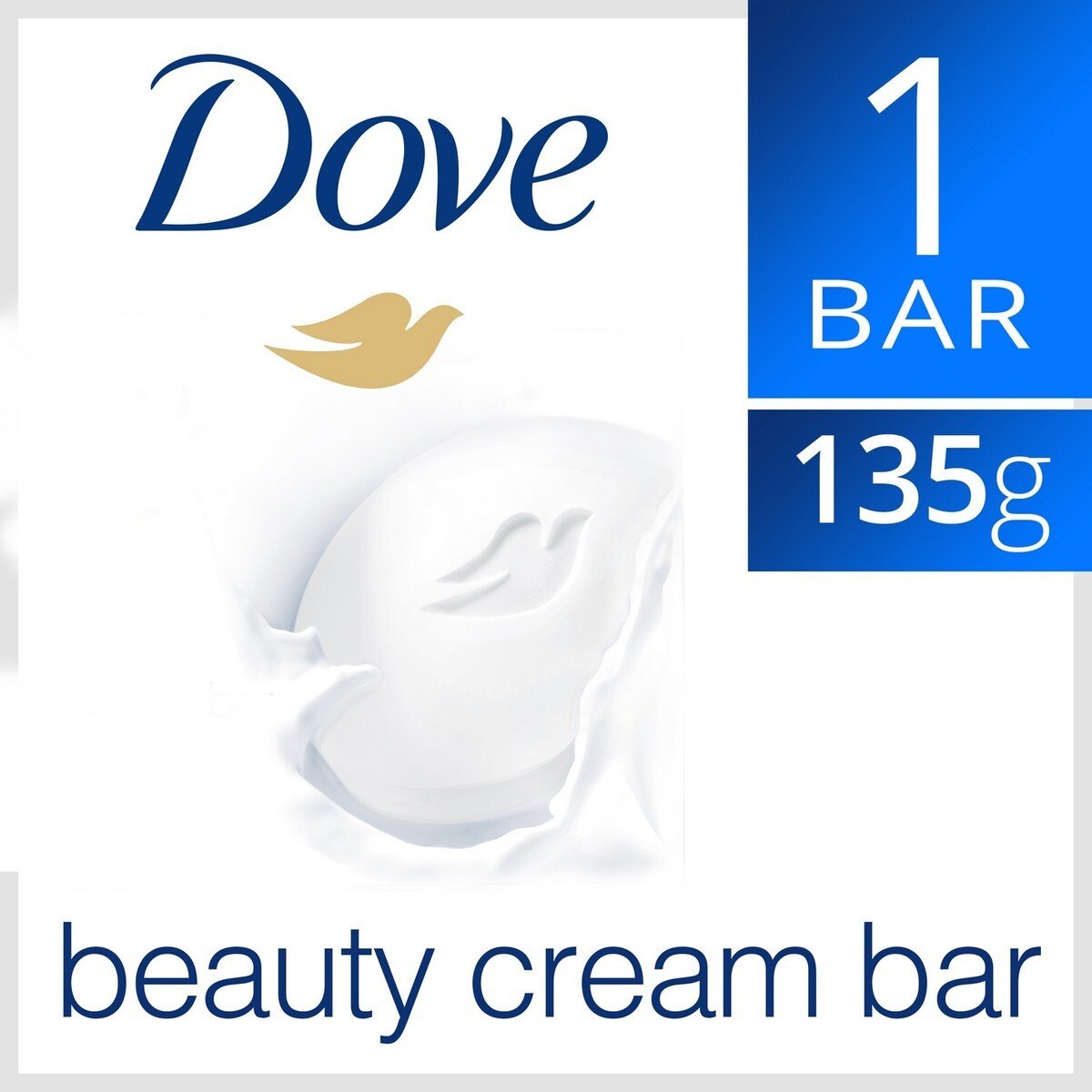 Dove Moisturizing Soap Bar Nourishing Formula Original 135 g