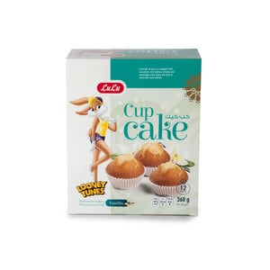 LuLu Vanilla Cupcake 12 x 30g