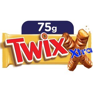 Buy Twix Xtra Chocolate Bar 75 g Online at Best Price | Covrd Choco.Bars&Tab | Lulu UAE in Kuwait