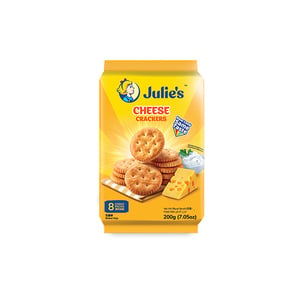 Julies Cheese Crackers 200g