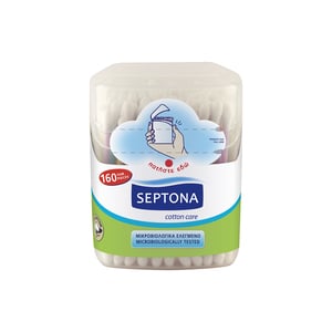 Septona Cotton Buds Pop-Up Lid 160pcs