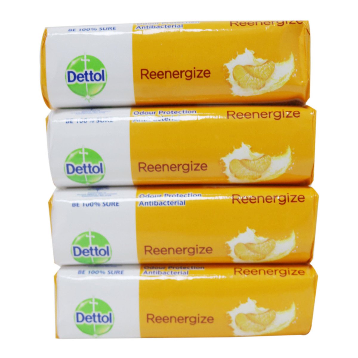 Dettol Bath Soap Re-Energize 4 x 105g