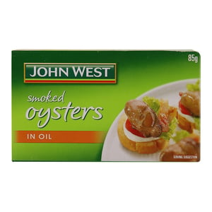 John West Smoked Oysters in Oil 85g