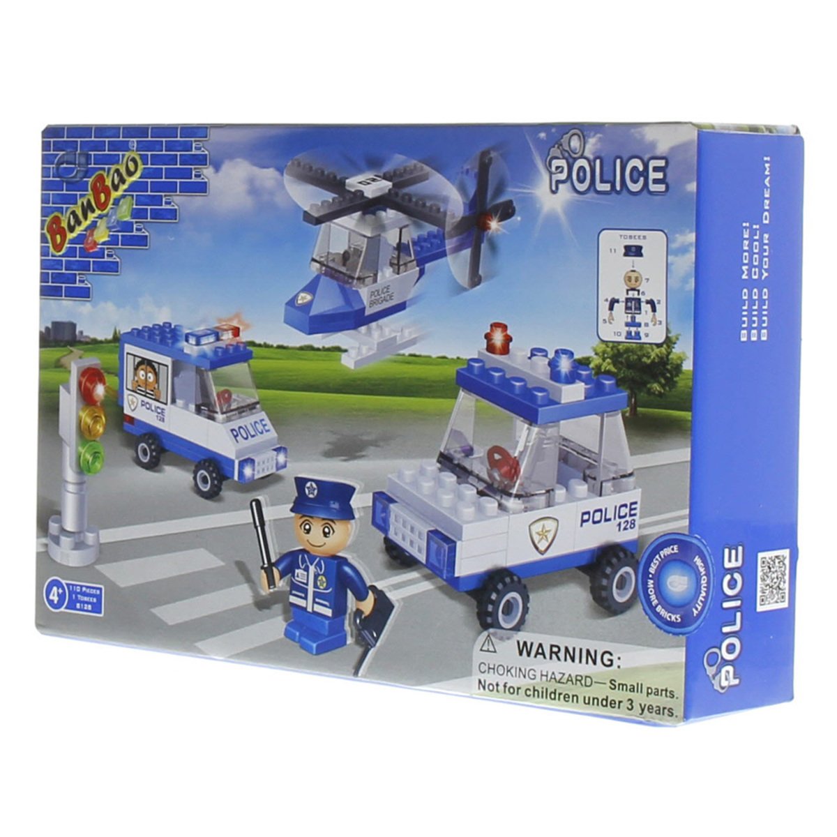 Banbao Police Series Block 110 Pieces