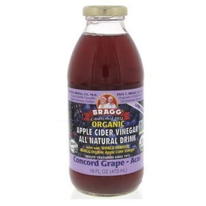 Bragg Organic Apple Cider Vinegar Concord Grape Acai 473 ml