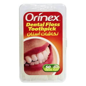 Orinex Dental Floss Toothpick 50pcs