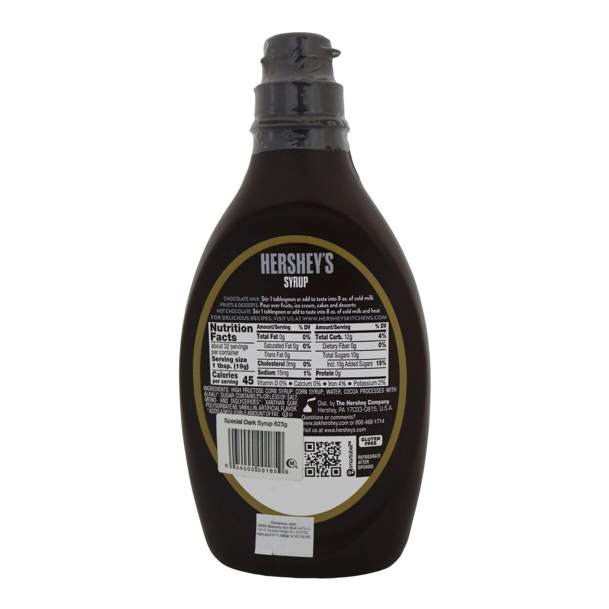 Hersheys Special Dark Syrup 623g