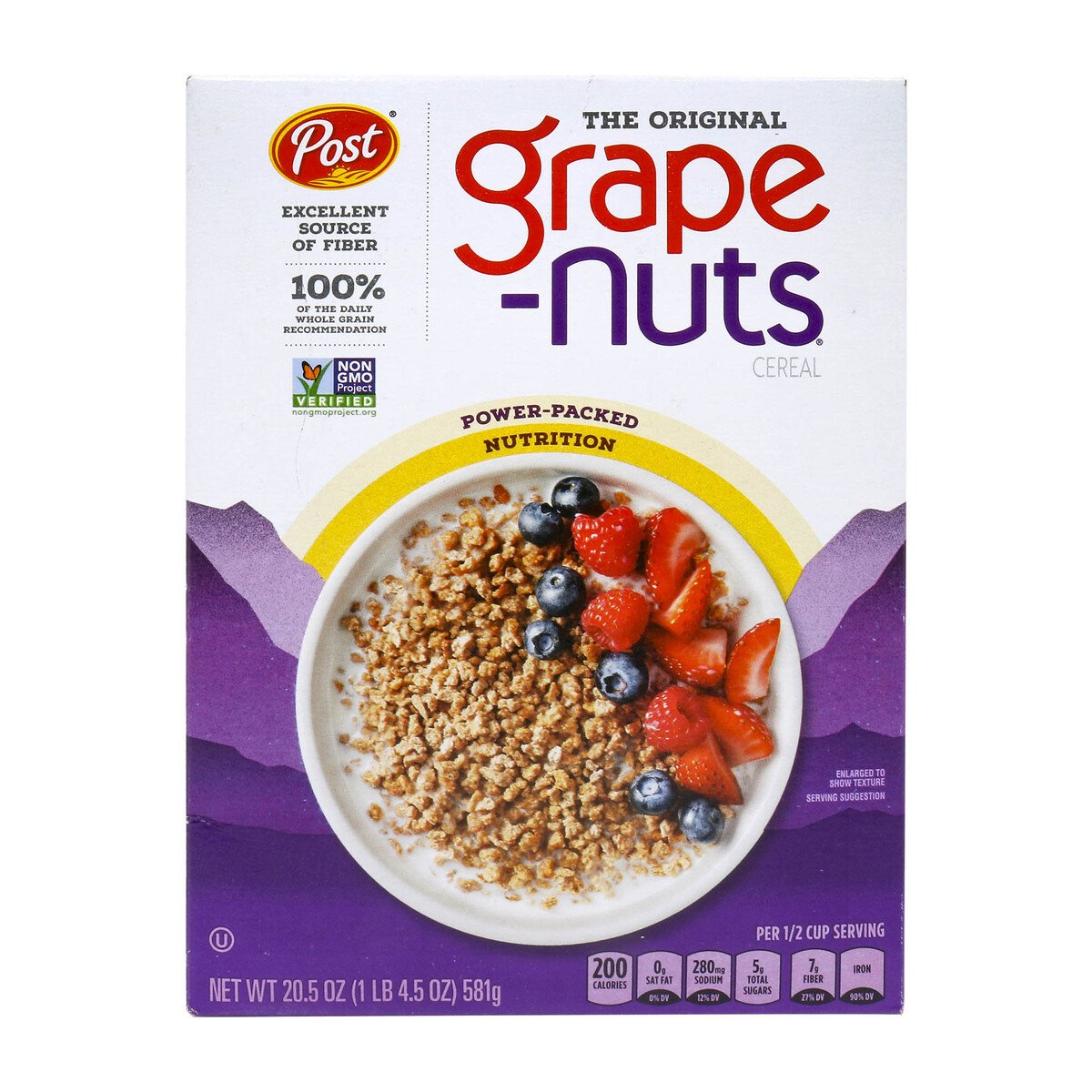 Buy Post Grape Nuts Original Cereal 581 g Online at Best Price | Sugar & chocolate cereals | Lulu KSA in UAE