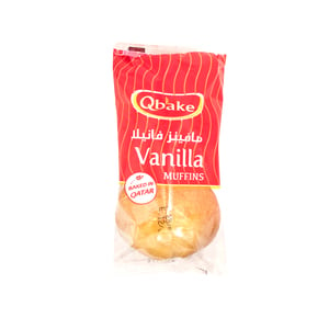 Qbake Vanilla Muffin 1pkt