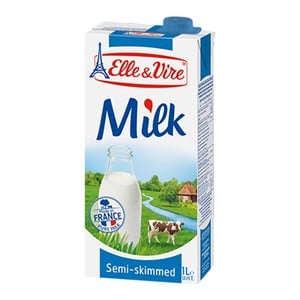 Elle & Vire Semi Skimmed Milk 1Litre