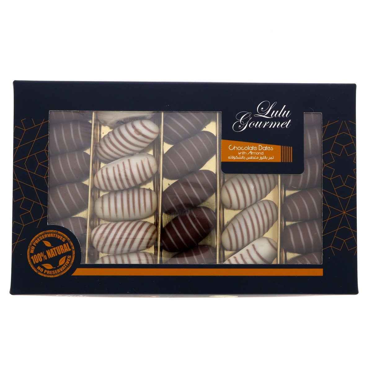 Lulu Gourmet Chocolate Dates with Almond 500 g