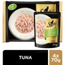 Sheba Tuna Cat Food Pouch Multipack 4 x 70 g