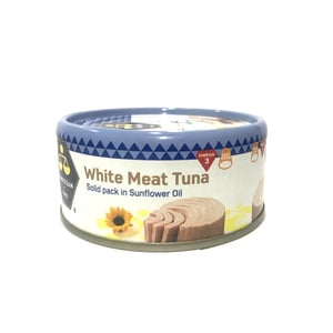 Al Wazzan White Meat Tuna In Sunflower Oil 160g