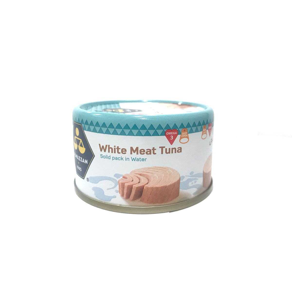 اشتري قم بشراء Al Wazzan White Meat Tuna In Water 90g Online at Best Price من الموقع - من لولو هايبر ماركت Canned Tuna في الكويت
