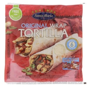 Santa Maria Original Wrap Tortilla 6 pcs 371 g