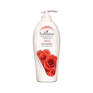 Enchanteur Satin Smooth Enticing Lotion with Aloe Vera & Olive Butter 750 ml