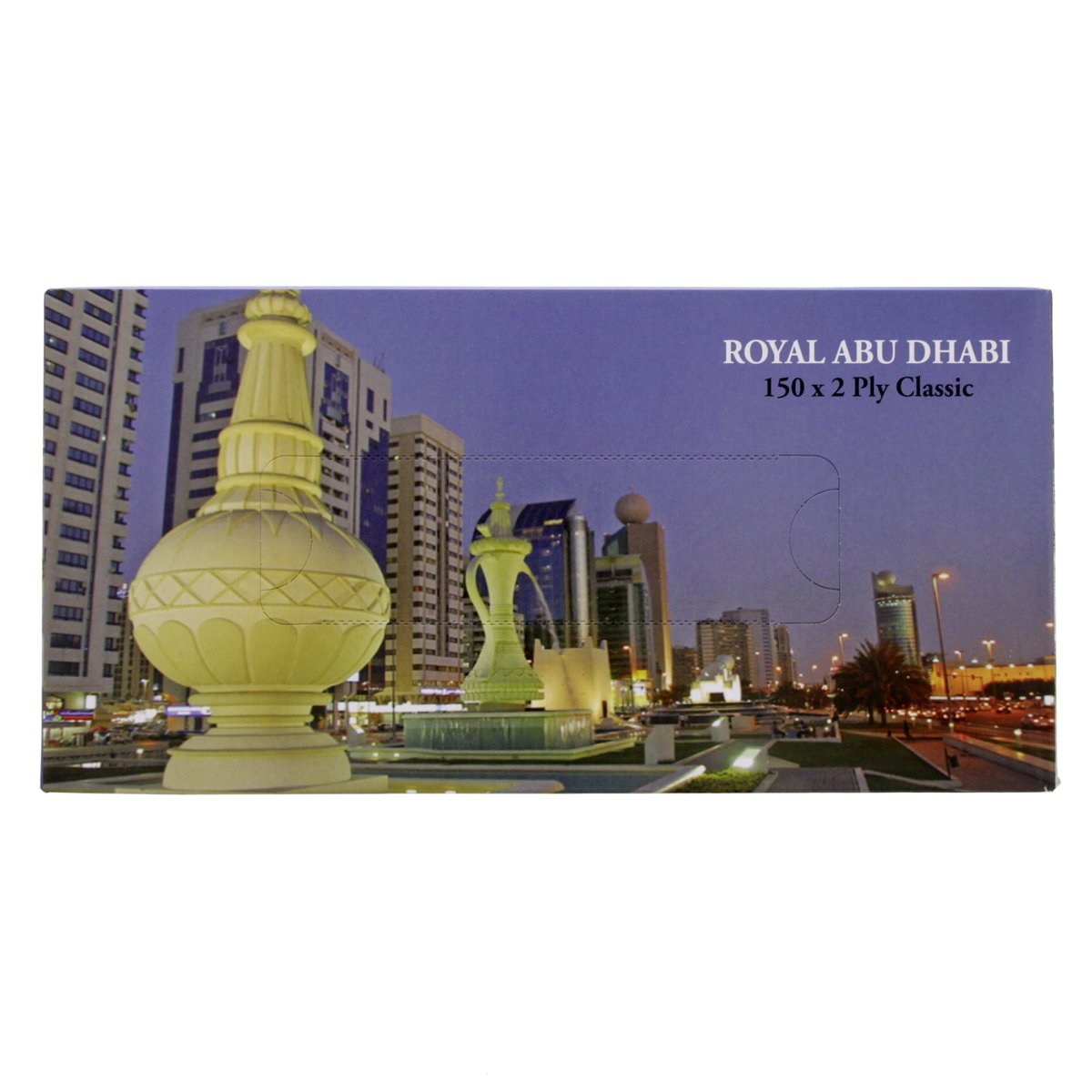 Royal Abu Dhabi Classic Tissue 150'S 2 Ply x 5 Pieces