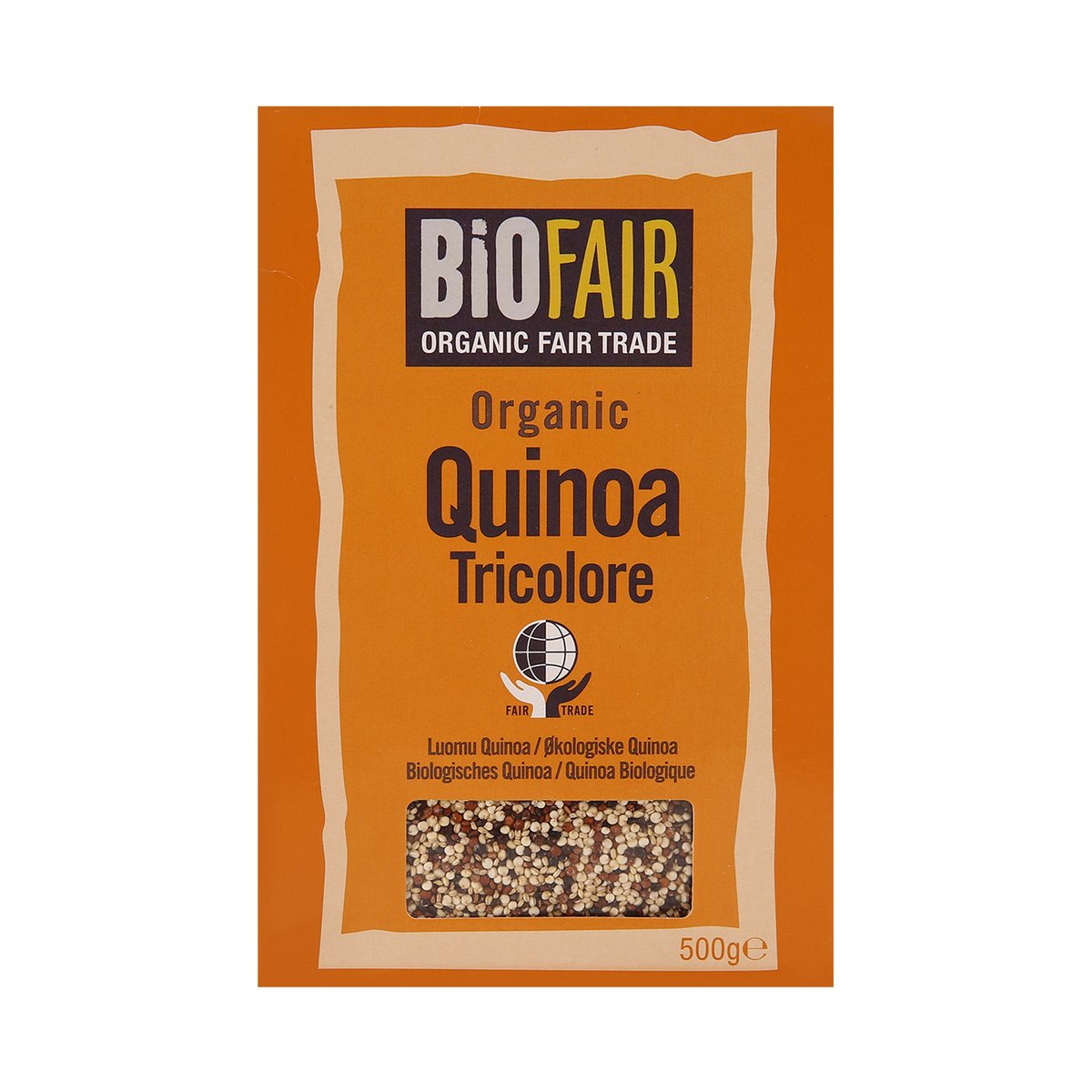 Biofair Organic Fair Trade Quinoa Tricolored 500 g