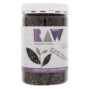 Raw Organic Black Chia Seeds 450 g