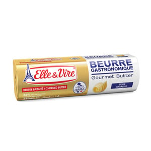 Elle & Vire Unsalted Gourmet Butter 250 g