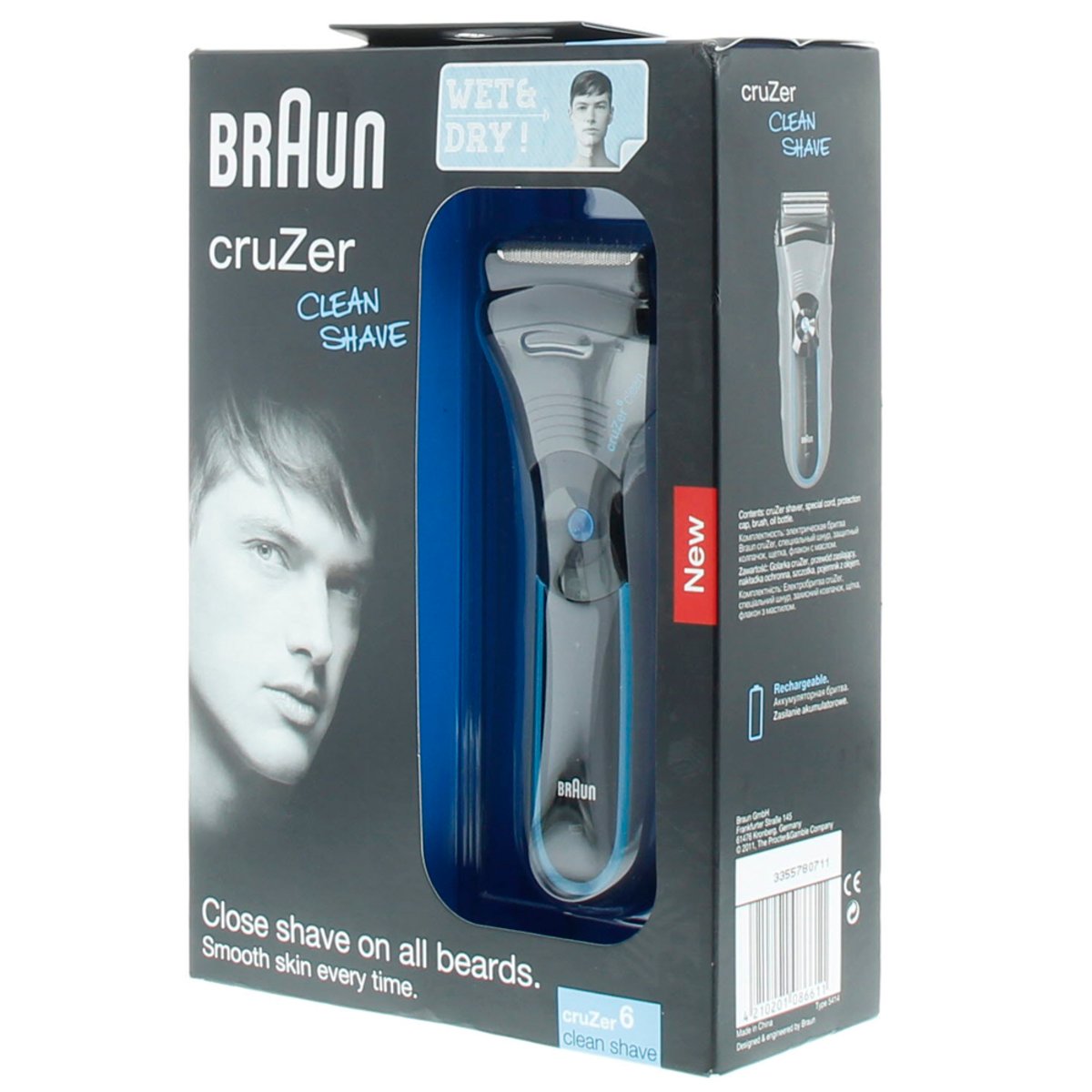 Braun Cuzer6 Shaver Wet & Dry 5414