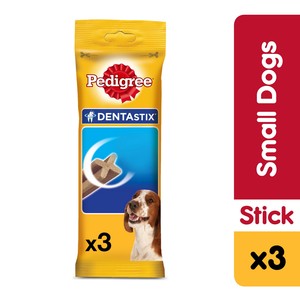 Pedigree Dentastix Dog Treats Small Breed Dog 3pcs Multipack 45g