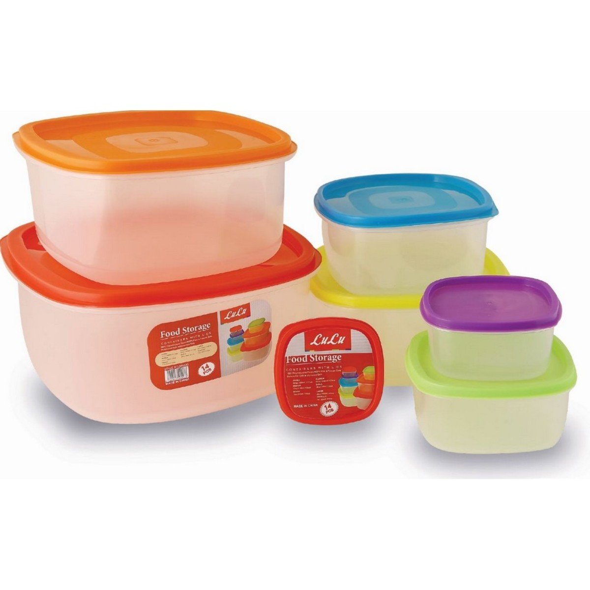 Lulu Food Container 14pcs