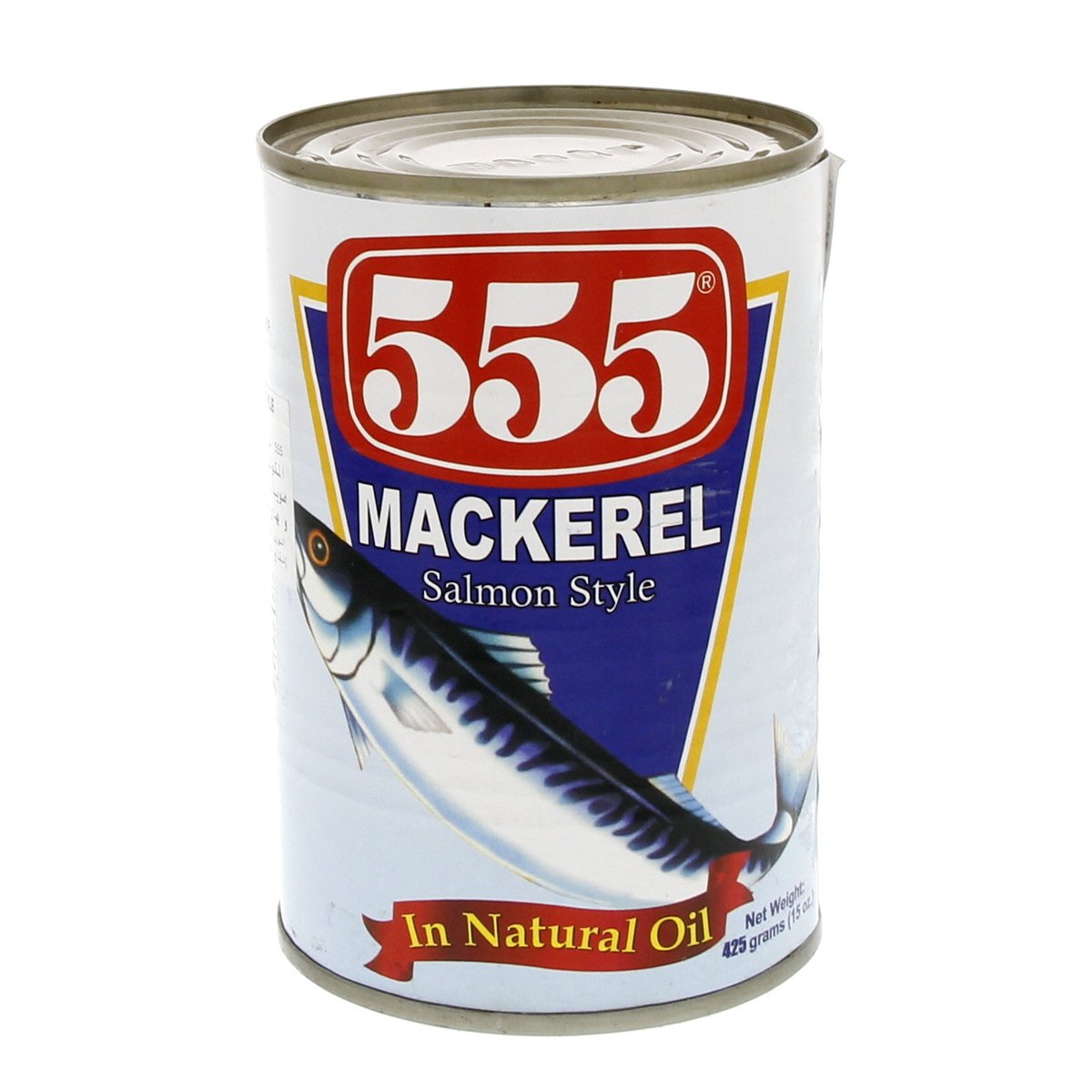 555 Mackerel In Natural Oil 425g