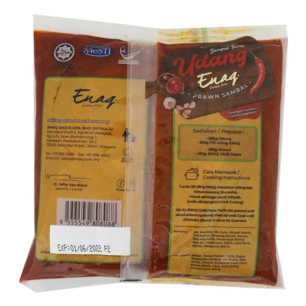 Enaq Chilli Paste (All In One ) 350g