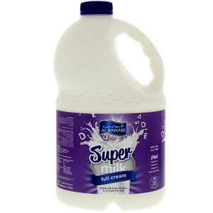 Al Rawabi Super Milk Full Cream 2 Litres