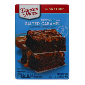 Duncan Hines Brownie Mix Salted Caramel 498g
