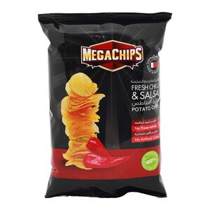 Mega Potato Chips Fresh Chilli & Salsa 90g
