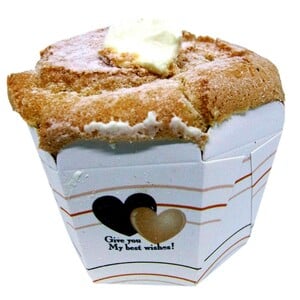 Hokkaido Cream Big Cupcake 1pcs