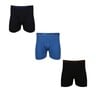 Elite Comfort Men's Under Shorts Assorted Colors 3 Pcs Pack Medium