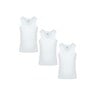 Elite Comfort Boys Vest 3Pcs Pack White 3-4Y