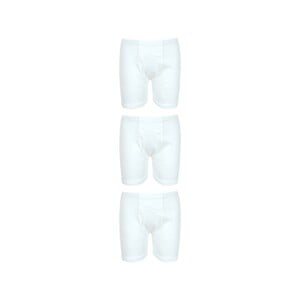 Elite Comfort Boys Under Shorts White 3Pcs Pack 7-8 Y