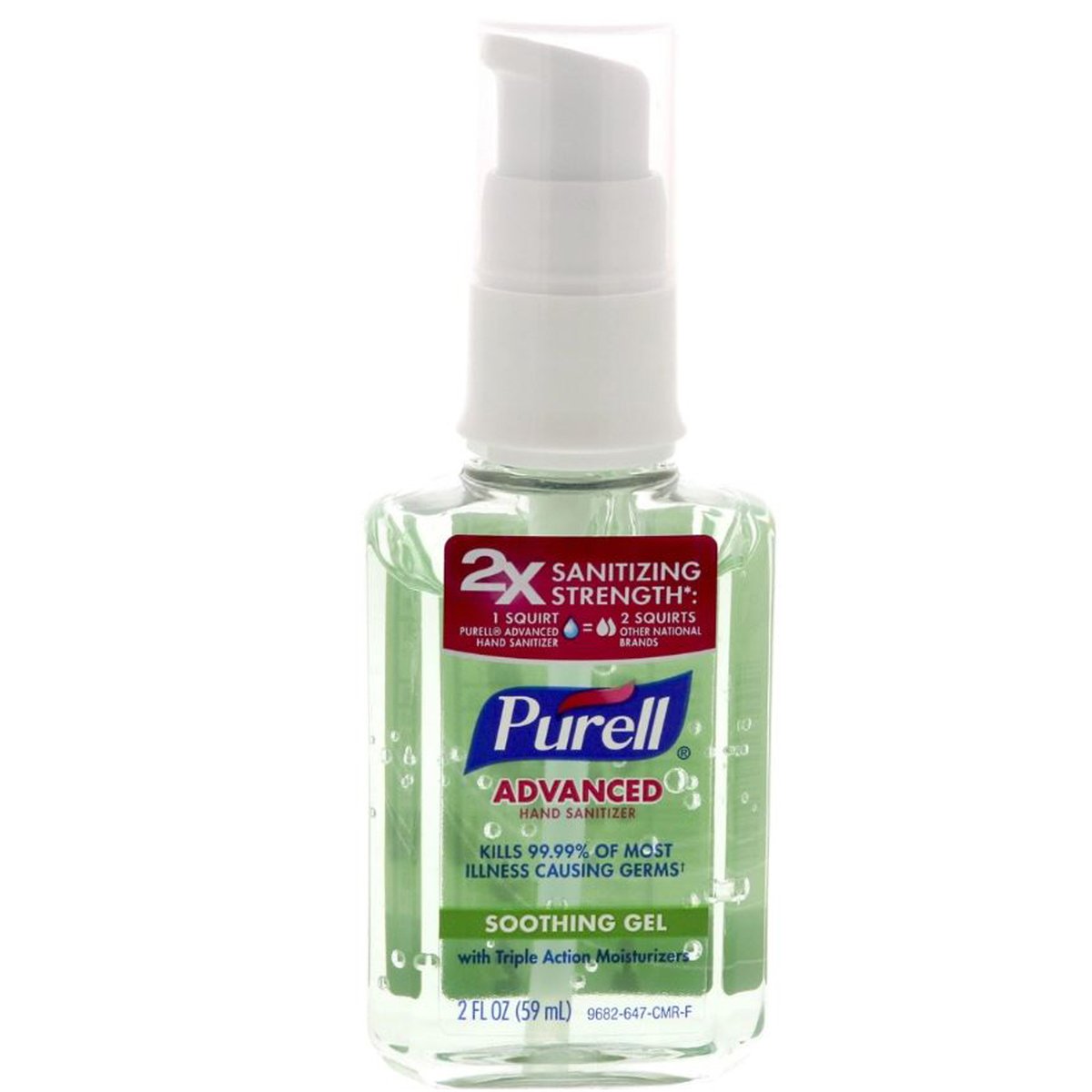 Purell Advanced Hand Sanitizer Refreshing Soothing Gel 59 ml