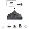 Trands 3 Female HDMI Input to 1 Male HDMI Output Switch Cable 1 Meter HD131