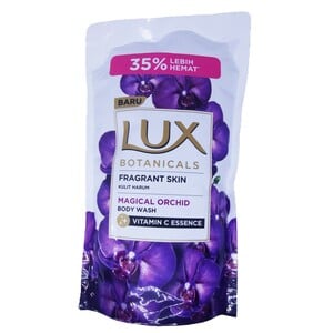 Lux Bar Soap Body Wash Bird Magical Orchid Refill 825ml
