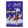 Lindt Swiss Milk Chocolate with Raisins, Hazel Nuts and Almonds 2 x 100 g