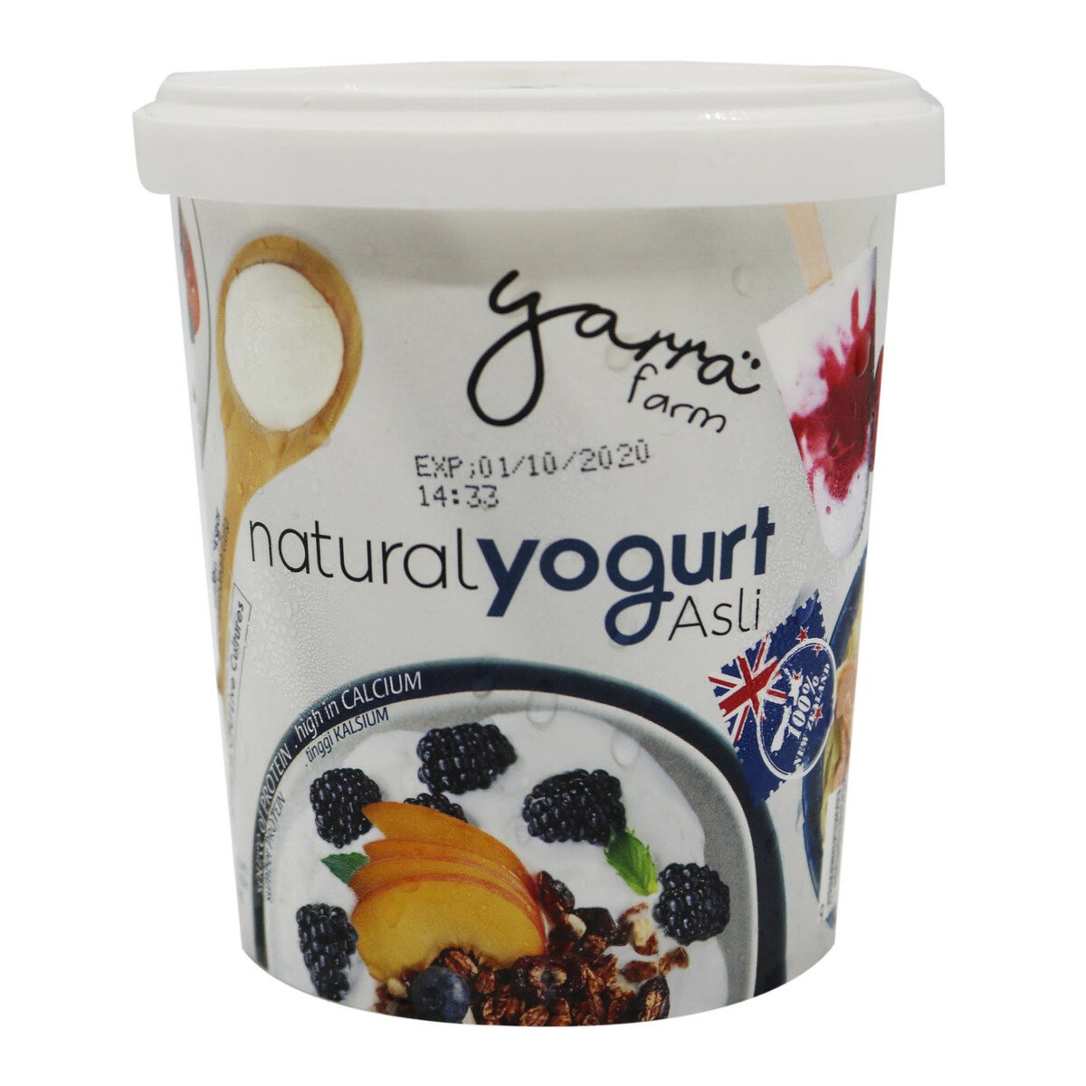 Farm Fresh Yarra Farm Natural Yogurt 470g