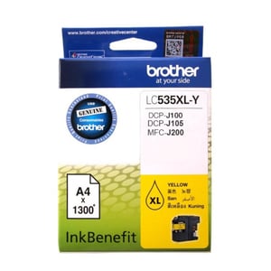 Brother Ink Cartridge LC535XL Yellow