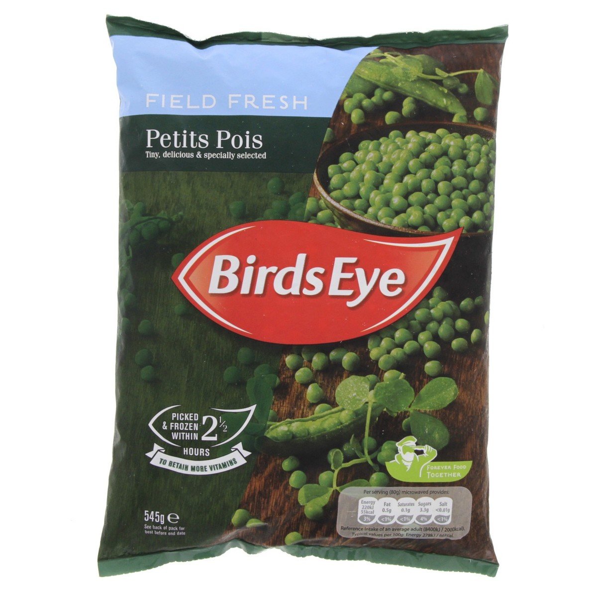 Birds Eye Petits Pois 545 g
