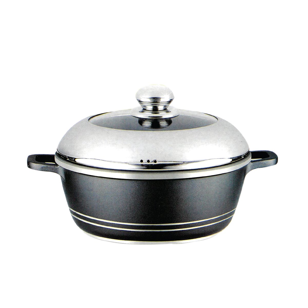 Chefline Diecast Dutch Oven With Stainless Steel Lid Sdb36cm