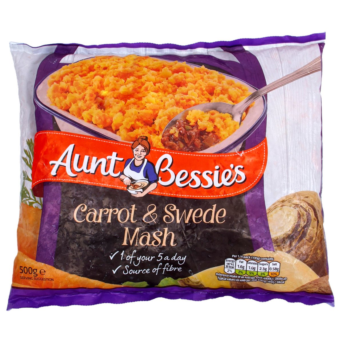 Aunt Bessie's Carrot And Swede Mash 500 g